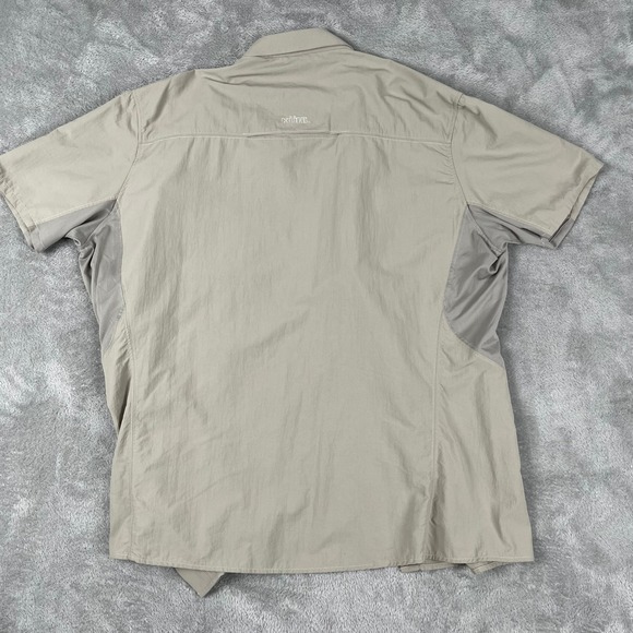 KUHL Mens Short Sleeve Button Down Shirt Outdoor Adventure Hiking XL Gorpcore - Picture 2 of 9